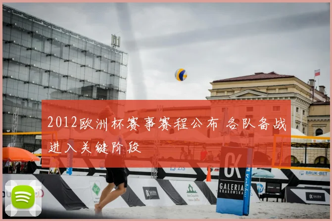 2012欧洲杯赛事赛程公布 各队备战进入关键阶段